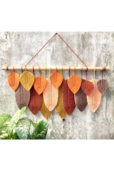 Makrome Dekoratif Duvar Süsü