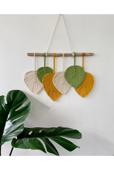Makrome Dekoratif Duvar Süsü