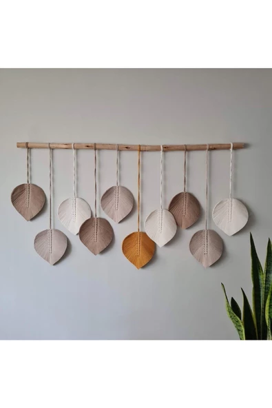 Makrome Dekoratif Duvar Süsü