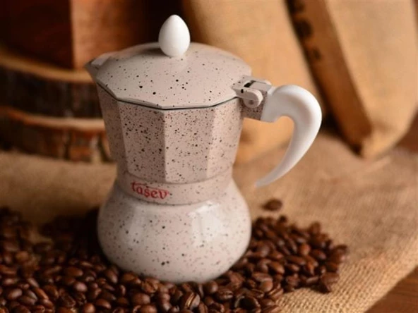 Taşev T1200  Brioni Moka Pot 3  Fincan - 3