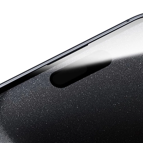 Joyroom iPhone 16 Pro Max (6.9) Hayalet Kırılmaz Cam Tam Kaplayan Ekran Koruyucu - Resim 3