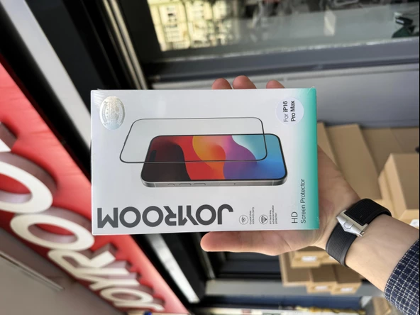 Joyroom iPhone 16 Pro Max (6.9) HD Kırılmaz Cam Tam Kaplayan Ekran Koruyucu - Resim 2