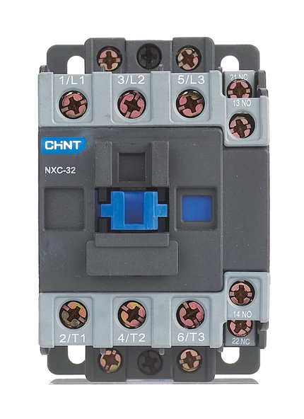 Chint NXC-38 18,5kW 38A Yardımcı Kontaklı 3 Kutup AC-3 Kontaktör 925859 - 2