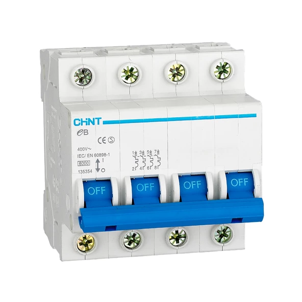 Chint eB Serisi 4x25A B Tipi Otomatik Sigorta 4,5kA 186528