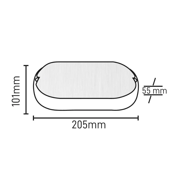 Maxled MX-6100 15W Sıva Üstü Led Aplik 6500K - 2