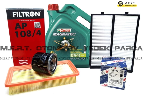 Hyundai Getz 1.3 Ve 1.4 Benzinli Yağ Bakım Filtre Seti ürün görseli