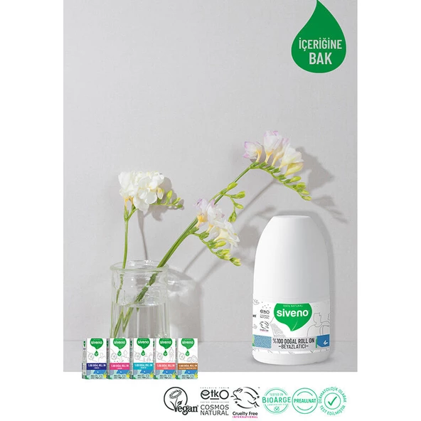 Siveno Beyazlatıcı Etkili Doğal Roll On 50 ml - 5