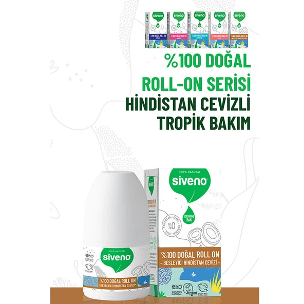 Siveno Doğal Besleyici Hindistan Cevizi Özlü Roll-On 50 Ml - 3