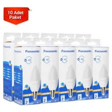 mylights panasonıc 8,5w e27 duylu gün ışığı led ampul 10 adet - 5
