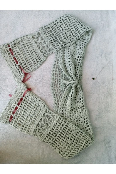 MAM Vip Handmade Bolero Aruz İspanyol Kol - 5