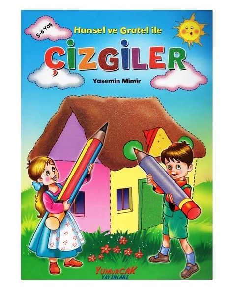 Hansel ve Gratel ile Çizgiler Kitabı Yumurcak Yayınları