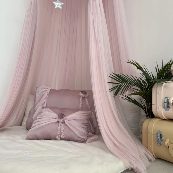 Pamuka Tül Cibinlik Deluxe Baby Lilac - 4