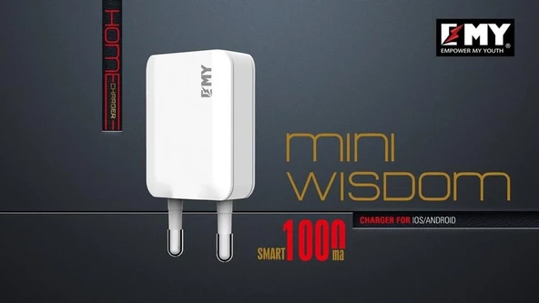 Emy My-223 Android Şarj Aleti USB Çıkışlı Samsung Galaxy S3/4/5/6/7, LG G3/4, Sony Xperia Serisi uyumlu - 4