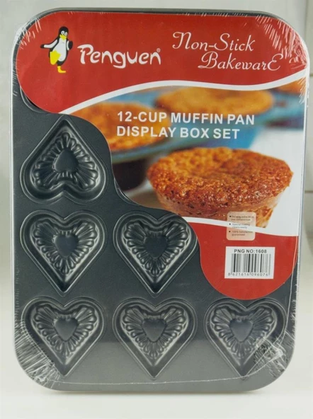 Penguen PNG-1608 Mini kek kalıbı No:1 muffin kalıbı