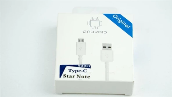 Star Note Type C Usb Şarj Ve Data Kablosu Beyaz - 2