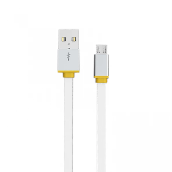 Emy MY-444 Android Micro usb Kablo Beyaz