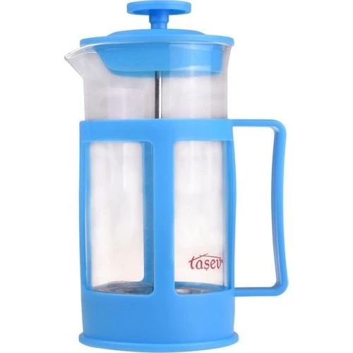 Taşev T0820  Magic - French Çay Press 350 ml Mavi bitki çayı demleme