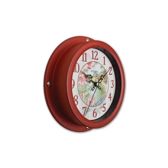 Regal 0066 R2 Vintage Tarzı Metal Kasa 22,5 Cm. Duvar Saati - 3
