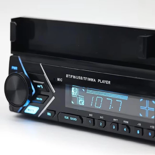 Maxessa C10BT Telefon Tutma Mekanizma ve Ambians Aydınlatmalı Oto Teyp - 3