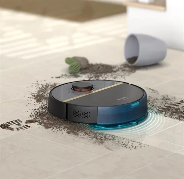 Philips 7000 Serisi Aqua XU7000/01 Islak ve Kuru Robot Süpürge Siyah ve Altın Sarısı - 3