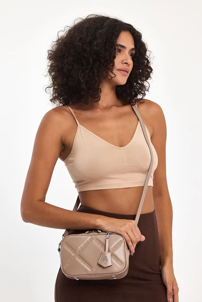 Noche Bag -Cube Model Kadın Omuz Çantası - 5