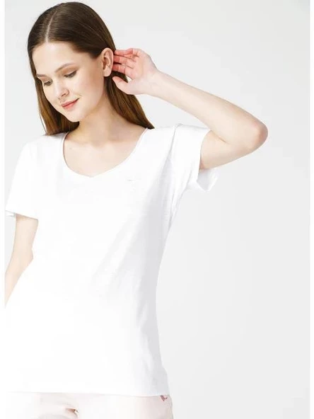 HUMMEL KADIN KISA KOL T-SHIRT ALMA T-SHIRT S/S TEE - 6