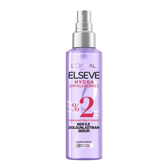 Loreal Paris Elseve Hydra Hyaluronic Nem ile Dolgunlaştıran Serum 150 ml