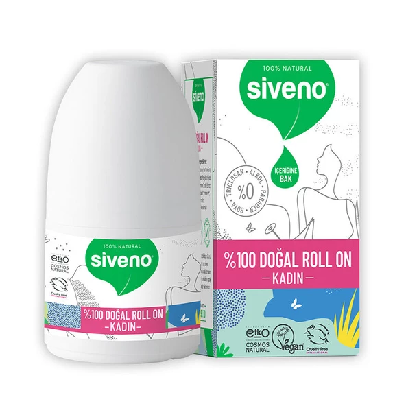 Siveno Doğal Kadınlar İçin Roll-On 50 Ml