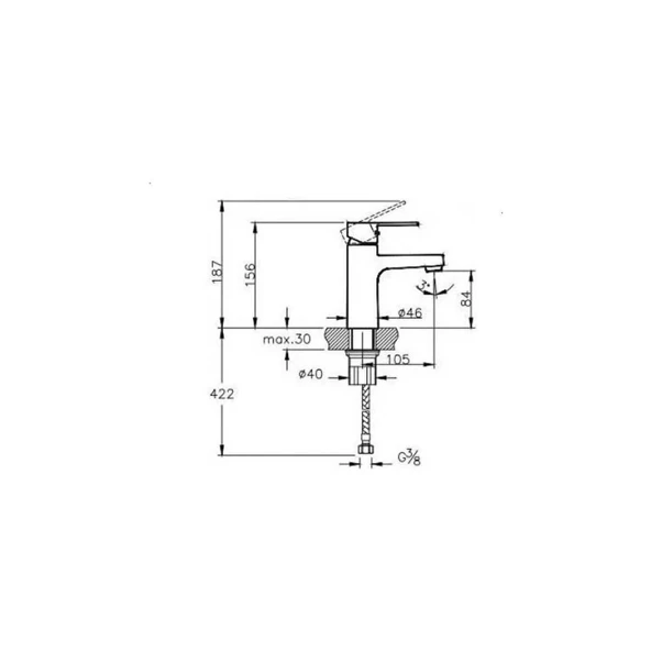 Artema Nora S Lavabo Bataryası A42878 - 2