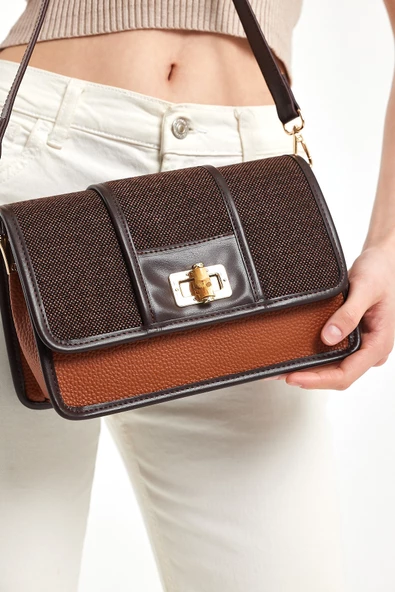 Noche Bag -Sienna Model Kadın Omuz Çantası - 9