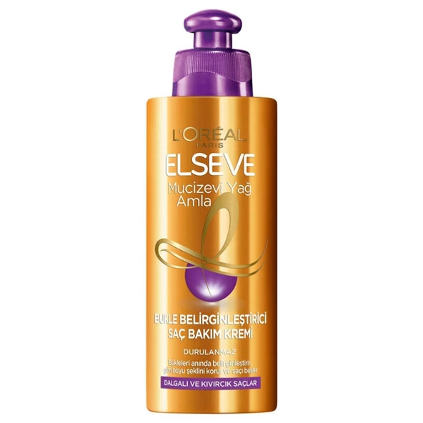 Loreal Paris Elseve Amla Bukle Belirginleştirici Saç Bakım Kremi 200 ml