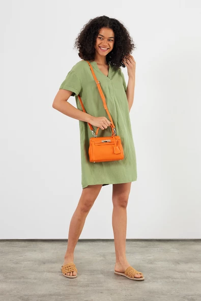 Noche Bag - Carmi Model Kadın El Çantası - 12