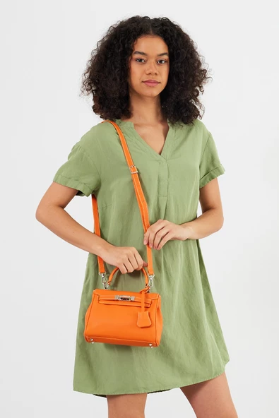 Noche Bag - Carmi Model Kadın El Çantası - 10