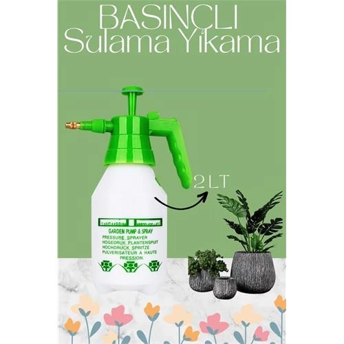 Renkmix 4 Adet J.royal 2 Lt Basınçlı Sulama Yıkama Sprey şişesi 716563 Toptan Paket