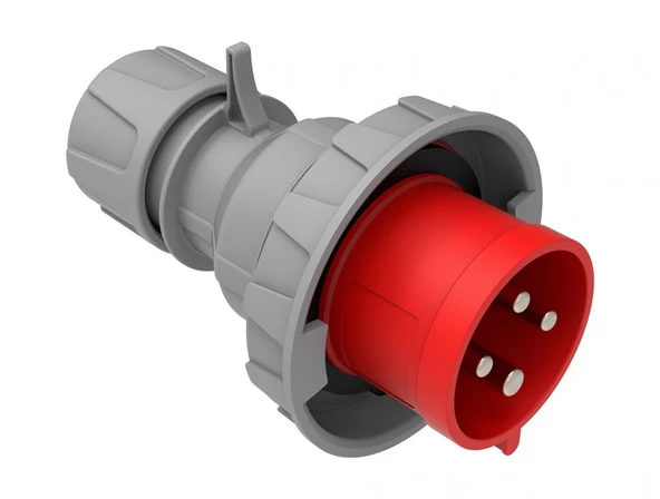 Bemis IP67 CEE Norm 4/32A Düz Fiş 380V - 450V BC1-3504-7011