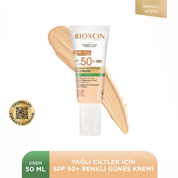 Bioxcin Sun Care Yağlı Ciltler için Güneş Kremi SPF 50+ 50 ml - Renkli - Resim 3