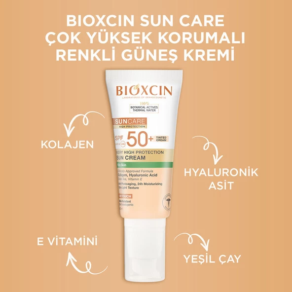 Bioxcin Sun Care Yağlı Ciltler için Güneş Kremi SPF 50+ 50 ml - Renkli - Resim 4