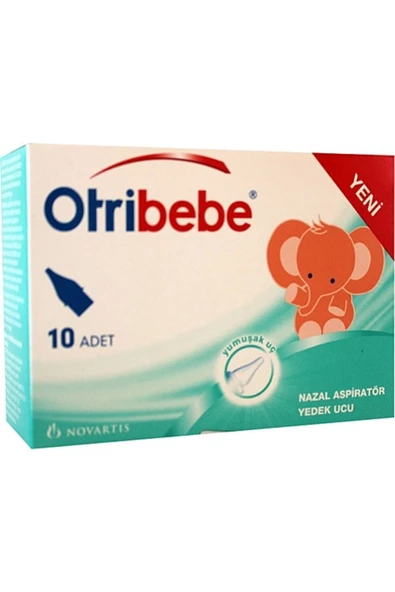 Otribebe Nazal Aspiratör Yedek Uç 10'Lu - Eski Ambalaj