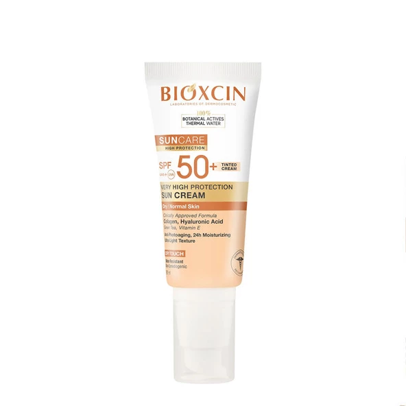 Bioxcin Sun Care Kuru Ciltler için Güneş Kremi SPF 50+ 50 ml - Renkli