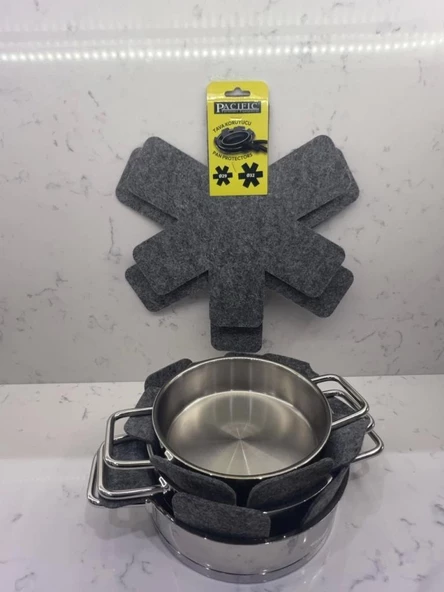 Tencere Tava Koruyucu Keçe 3mm - 2'li - 3