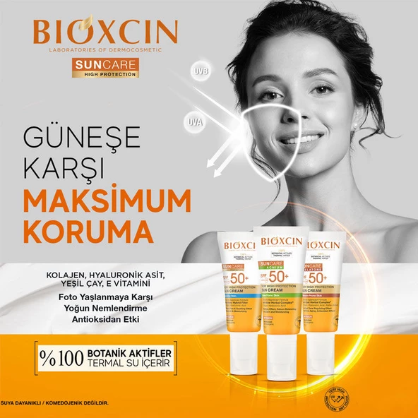 Bioxcin Sun Care Düzensiz Ciltler için Spf 50 Güneş Kremi 50 ml - Resim 7