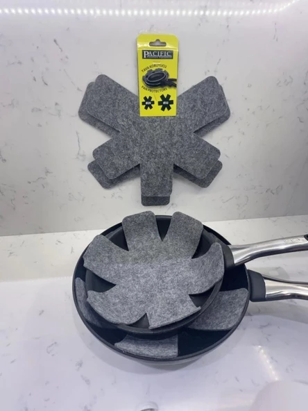 Tencere Tava Koruyucu Keçe 3mm - 2'li - 4