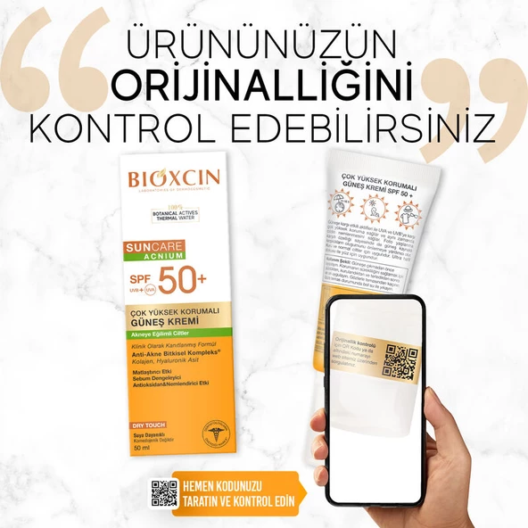Bioxcin Sun Care Düzensiz Ciltler için Spf 50 Güneş Kremi 50 ml - Resim 10