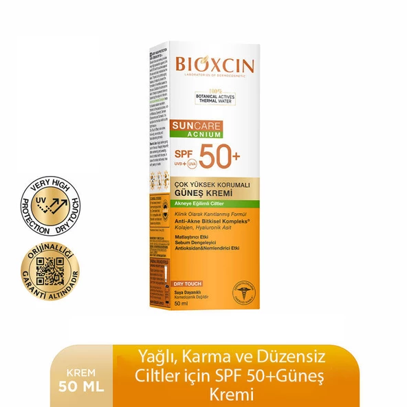 Bioxcin Sun Care Düzensiz Ciltler için Spf 50 Güneş Kremi 50 ml - Resim 4