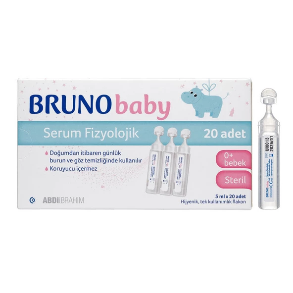 Bruno Baby Serum Damla 5 ml x 20 Adet - 3