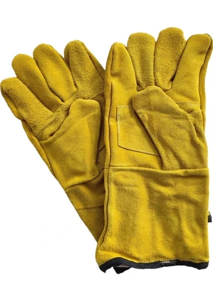 MONTAJ ELDİVENİ DERİ- SARI (RELİANT GLOVE) EN 388:2003 3123