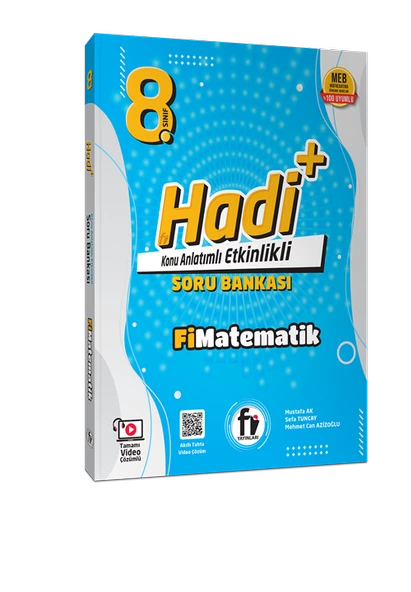 Fi Yayınları 8. Sınıf Matematik Hadi Konu Anlatımlı Soru Bankası Yeni