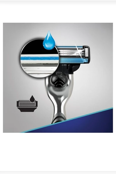 Gillette Mach 3 Start Bluestar Tıraş Makinesi + 3 Yedek Bıçak - 3