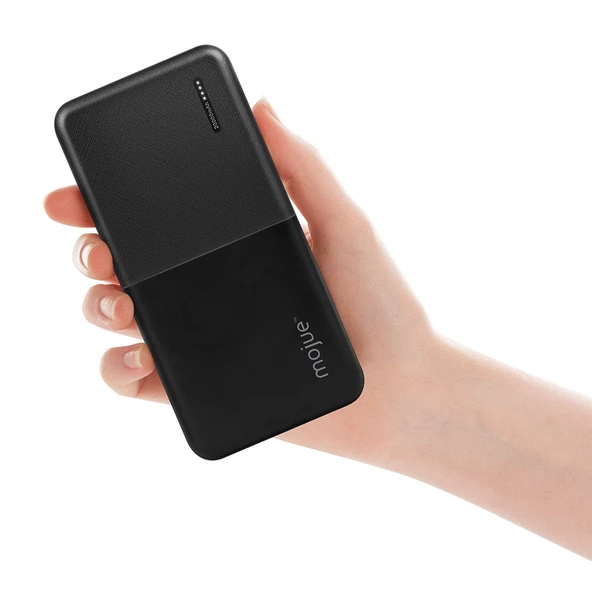 Mojue by ttec PB09 20.000mAh USB-C Akım Korumalı Üç Şarj Çıkışlı LED Pil Göstergeli Powerbank - 6