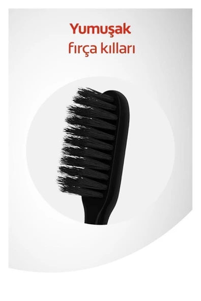 Colgate Mikro Ince Charcoal Hassas Temizlik Yumuşak Diş Fırçası 1 1 - 3